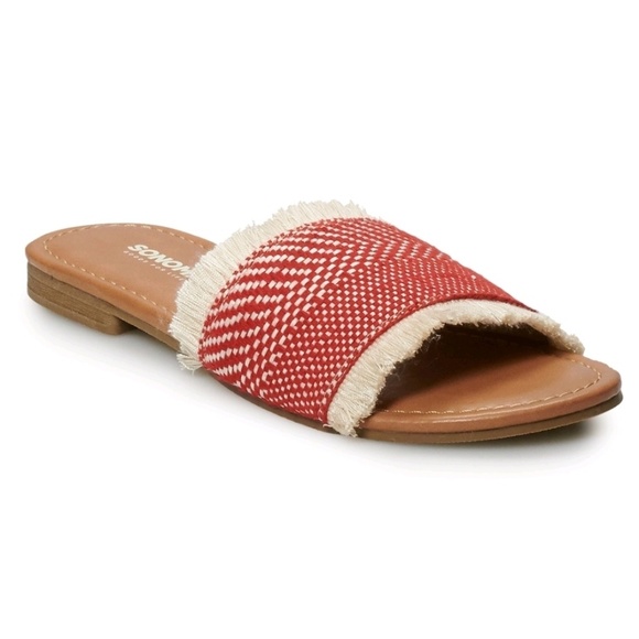 Sonoma Shoes - NWT Sonoma Goods For Life Isabelle Sandals in Red